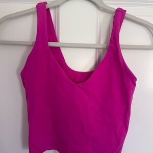 Lululemon Align Tank in Sonic Pink Size 4